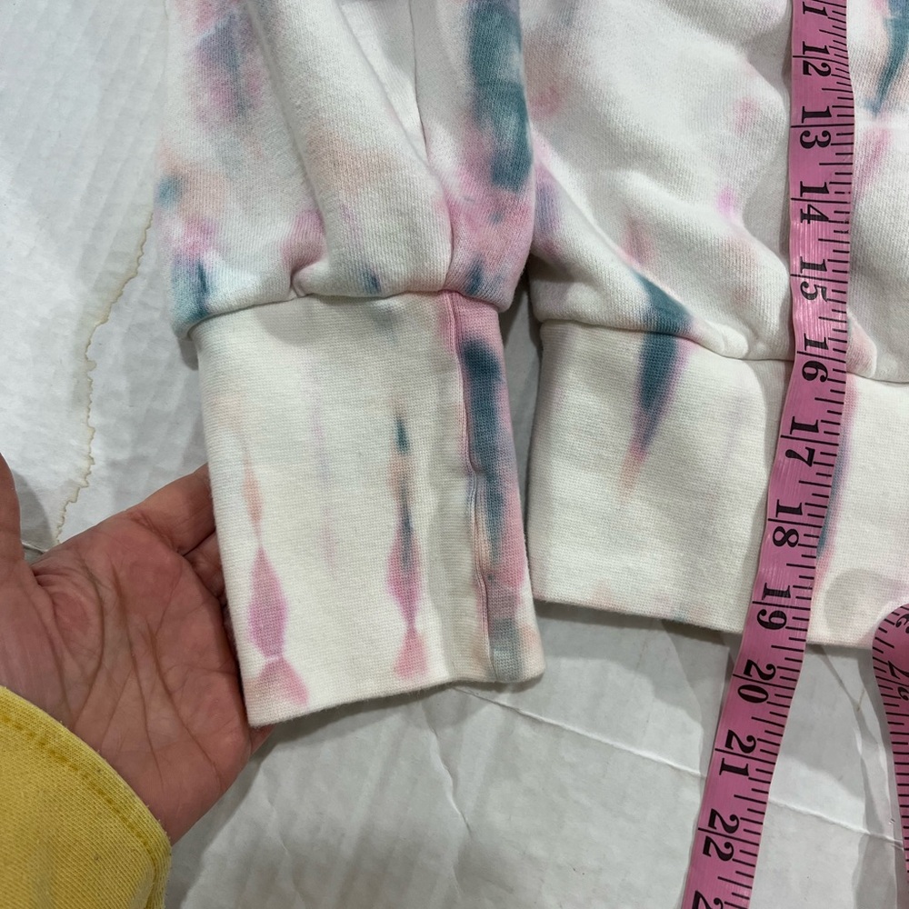OLD NAVY CROPPED TIE DYED SWEATSHIRT - Picture 4 of 14